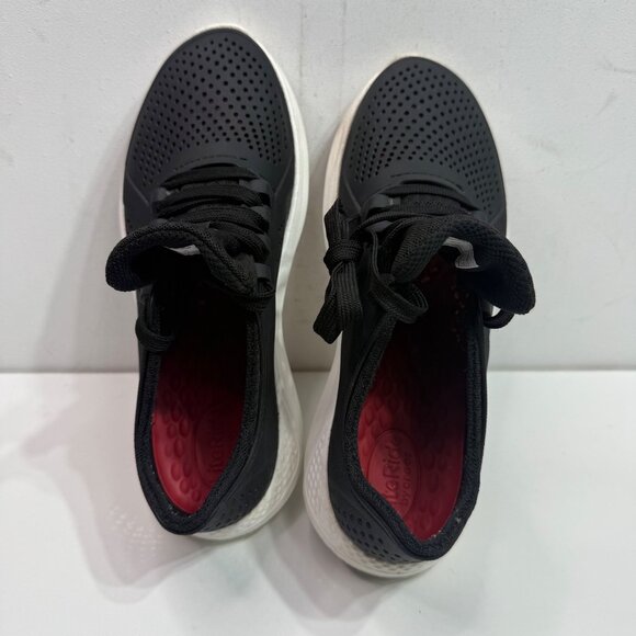 Crocs Womens Size 8 LiteRide Black Sneakers Casual Athletic Shoes - Picture 6 of 9